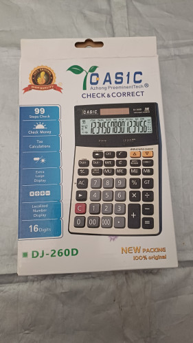 ماشین حساب شانزده رقمی