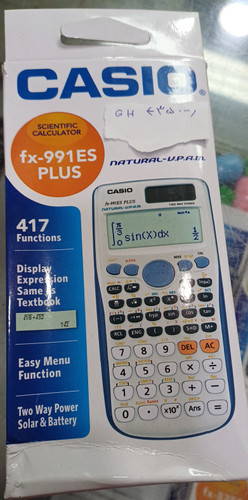 ماشین حساب کاسیو مهندسی casio fx 991 es pluse gh